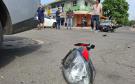 Auto arrolla a joven motociclista en el cruce de Bolívar y Grijalba, en Veracruz