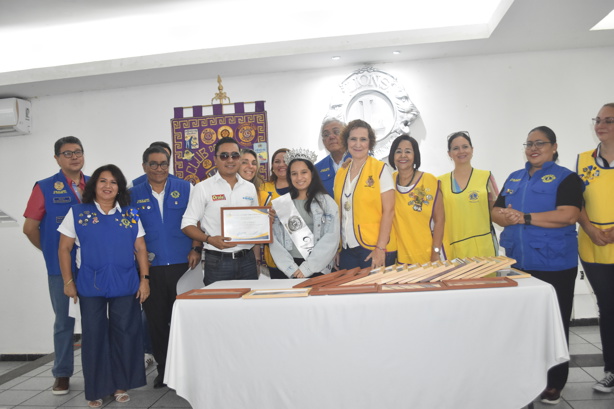 Club de Leones de Veracruz AC reconoce la colaboración altruista