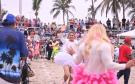 Solteras vencen a Casadas en el divertido preludio de Carnaval de Veracruz 2025