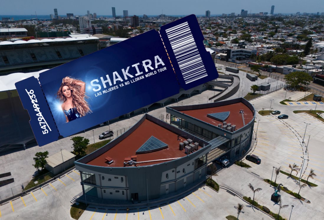 Concierto de Shakira en Veracruz: esto cuesta el boleto más barato para verla este 2025