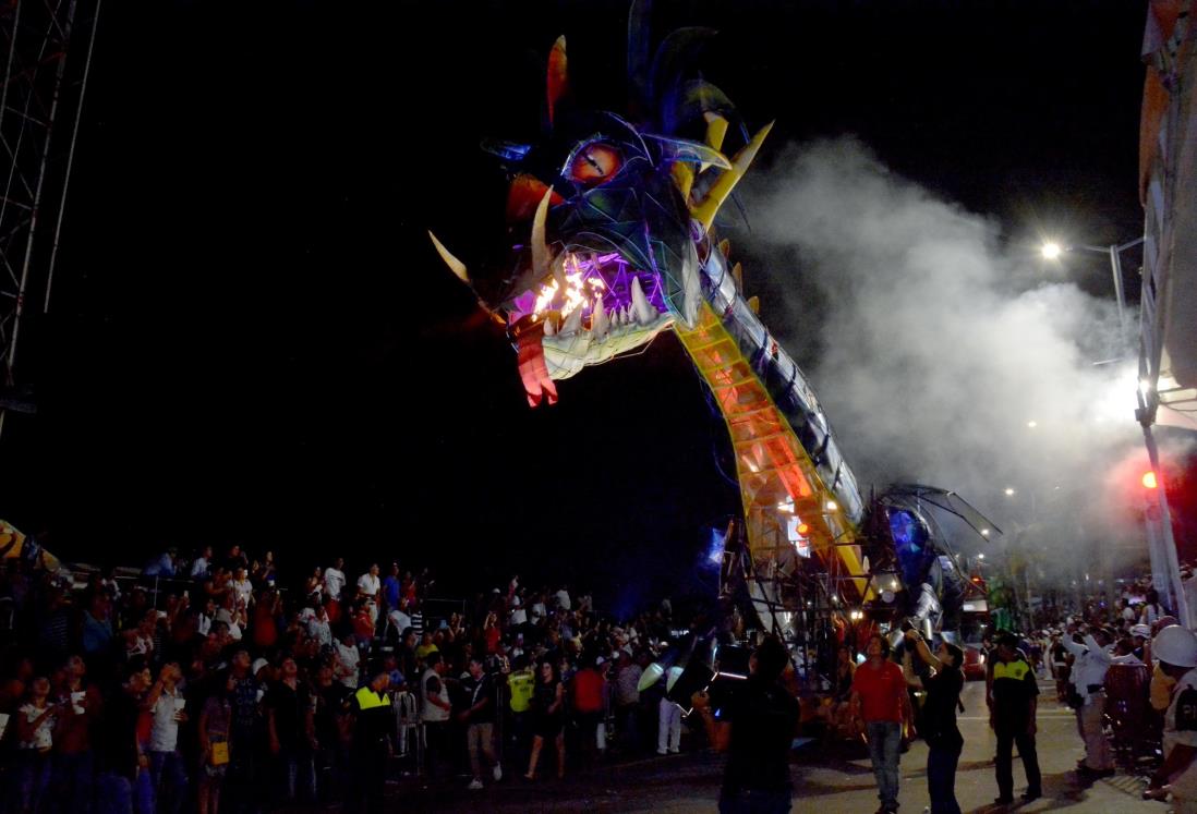 Este fue la ocasión en la que un concierto del Carnaval de Veracruz fue cancelado por la lluvia