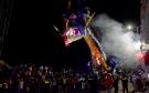 Este fue la ocasión en la que un concierto del Carnaval de Veracruz fue cancelado por la lluvia