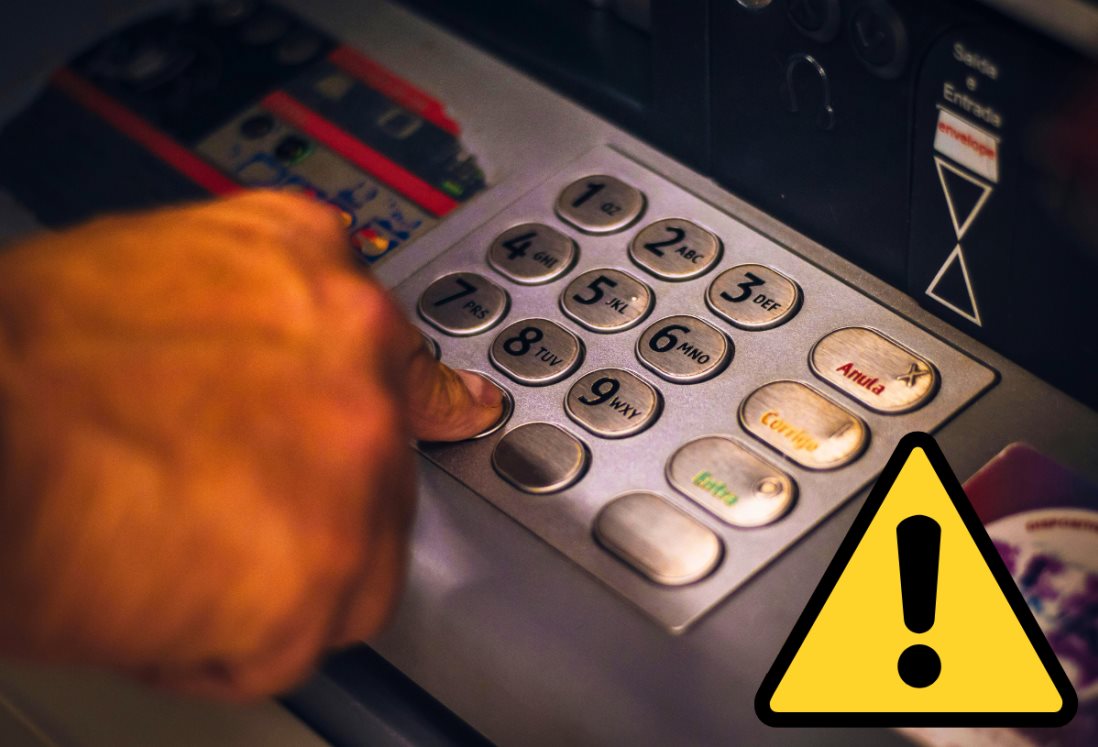 NUNCA olvides presionar este botón tras usar un cajero automático: Podrían entrar a tu cuenta