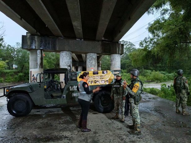 Se suspendieron clases en zonas afectadas por lluvias en Veracruz: Rocío Nahle