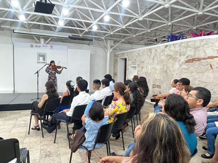 Alumnos del CIMI Infantil ofrecen recital en el CEVART