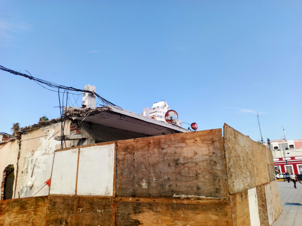 Demuelen locales sobre Landero y Coss para avanzar en obras del centro histórico de Veracruz