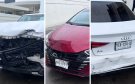 Se registra carambola en el bulevar de Boca del Río