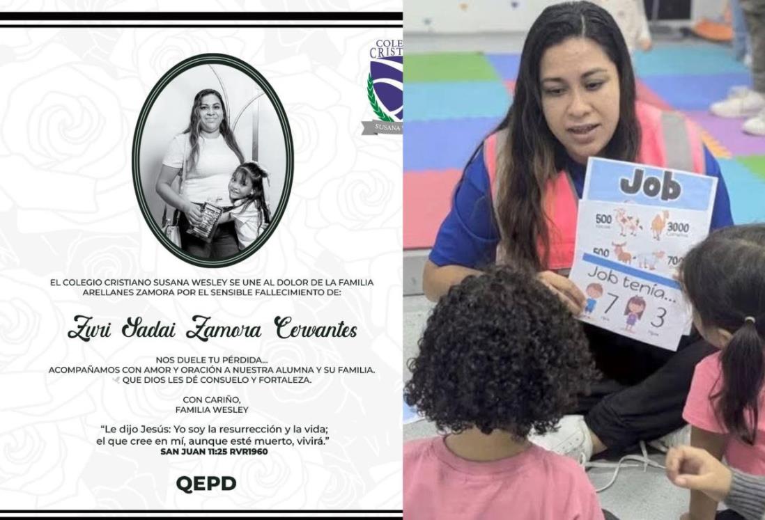 Despiden en redes a Zuri Sadai, mujer que fue asesinada afuera de escuela en Veracruz