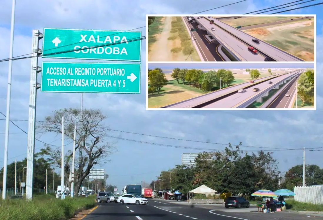 Hoy inicia obra para construir el distribuidor vial de Acceso al Puerto de Veracruz: SICT