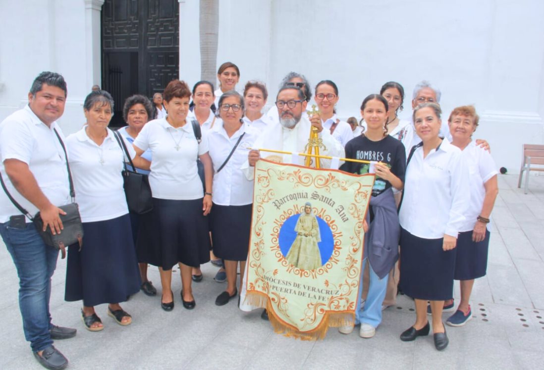 Iglesia alista actividades religiosas por fiestas de Santa Ana 2025 en Boca del Río