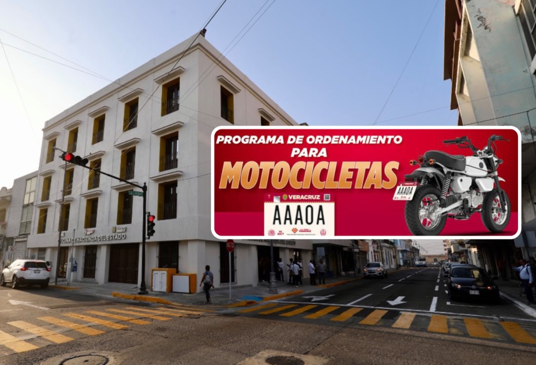 Reemplacamiento de motos: estos son los módulos donde podrás tramitar tus placas nuevas en Veracruz