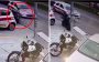 Agente de Tránsito en Veracruz impacta contra luminaria tras maniobra de taxi | VIDEO