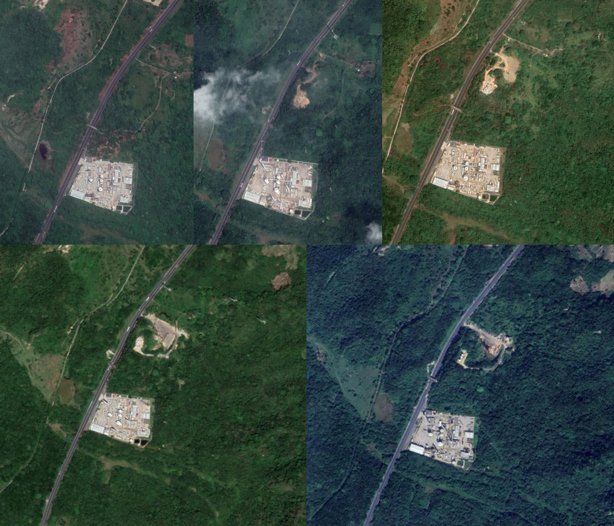 Así se vio el avance de la refinería clandestina en Coatzacoalcos desde Google Earth Así se vio el avance de la refinería clandestina en Coatzacoalcos desde Google Earth